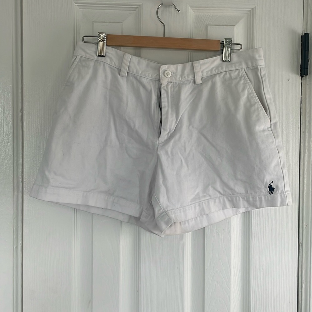 Ralph Lauren white denim/cotton shorts